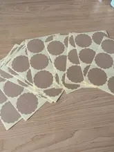 Pegatinas Vintage de marca Kraft para manualidades, sobres adhesivos hechos a mano, sello adhesivo de sello, color blanco, varios, 100 Uds.