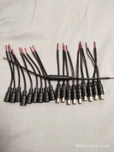 Adaptador de conector de CC de 5,5x2,1mm, conector macho/hembra de 12V, conector macho de alimentación de CC de 5,5x2,1mm con Cable para 5050 3528