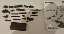 Building-Bricks Gun-Model Assembling Puzzles Action-Figure Pubg M416 HK416 for 1:6