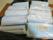 Mascarilla facial desechable no tejida PM2.5, máscara higiénica segura para el trabajo exterior, 500 Uds.