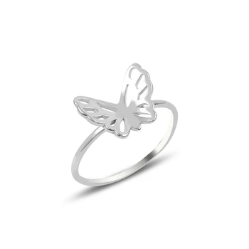 

Silver 925 Sterling Butterfly Ring