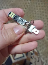 Luz led antiniebla para faro delantero de coche, luz diurna, 12V, superdrl 4014, led H1 H3, canbus 26/45, 1 ud.