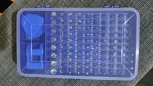 KINDLOV-Juego de destornilladores 112 en 1, conjunto de brocas de precisión, multifunción, dispositivo de reparación de teléfonos móviles, herramientas manuales