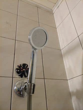 Nozzle Shower-Head Bathroom-Accessories Rainfall Pressurized Water-Saving Chrome ABS