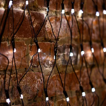 

Гирлянда Neon-Night "Сеть" 2х2х1.5м, свечение с динамикой, черный ПВХ, 136 LED, 230 В, Белый