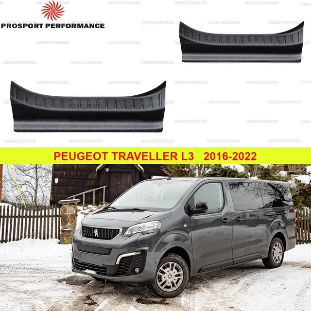 Safety Door Sill Front For Peugeot Traveller L3 20162022 Abs Plastic
