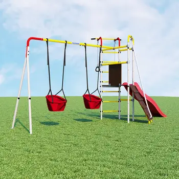

Children's sports complex for cottages Romana islet plus (with swings baby)