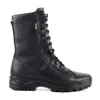 winter man ankle boots with natural fur military shoes genuine leather shoes for men army boots ► Photo 3/6