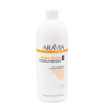 

Concentrate for bandage toning wrap renew system