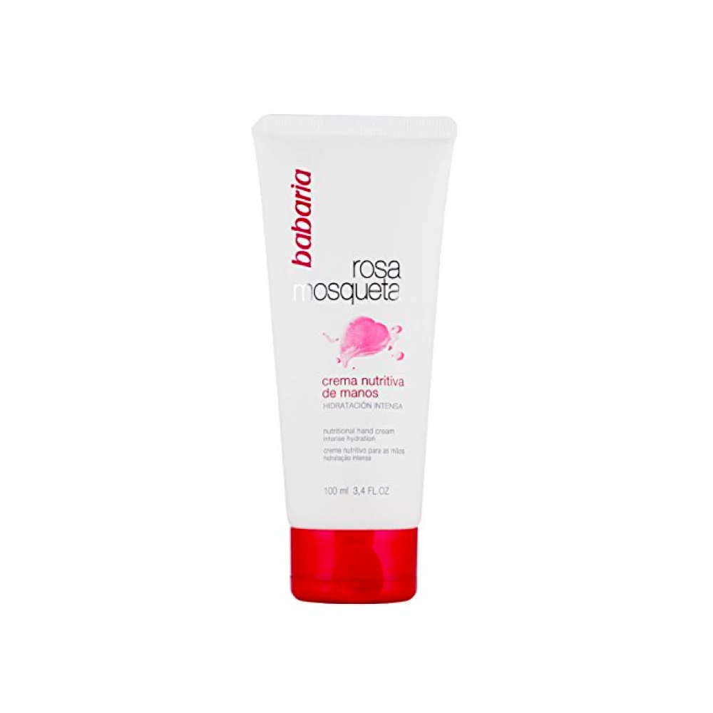 Babaria cream nourishing hands rosehip intense hydration 2 units 100 ml/unidad hand |
