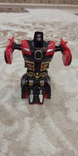 Coche de juguete transformable 2 en 1 para niños, Robot transformable de transformación, juguete para regalo