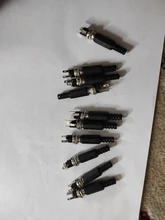 Fuente de alimentación de 5,5mm x 2,1mm, 5,5x2,1 CC, Conector de clavija + adaptador de Terminal de montaje de Panel de Metal hembra, enchufe, conectores DC