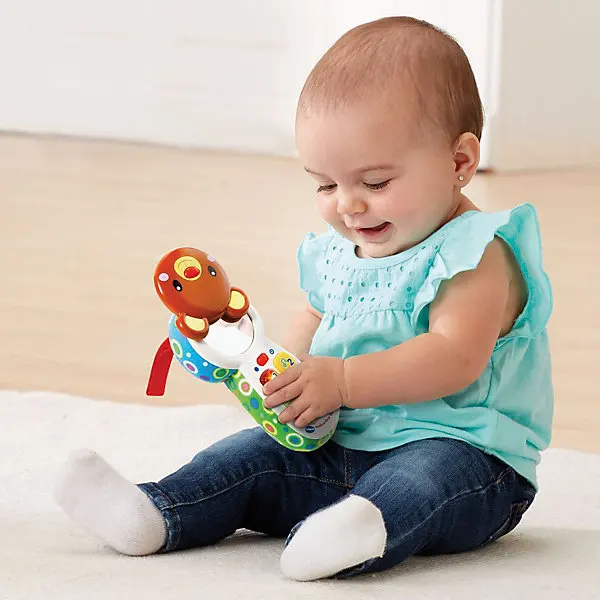 Детский телефон Vtech "Отвечай и играй" со светом и звуком