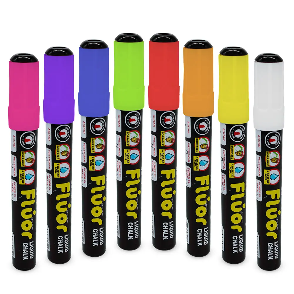 Starplast Liquid Chalk Marker, Liquid Chalk Colors, Erasable Slate