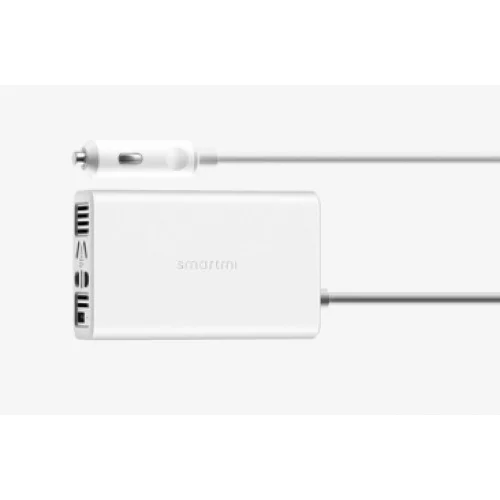 Автомобильный Инвертор Xiaomi Smartmi Zhimi Car Inverter(Cznbq01Zm) White E-CZNBQ01ZM