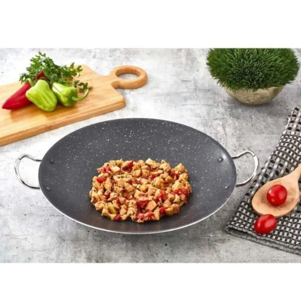 Turk wrought iron frying pan, 32 cm