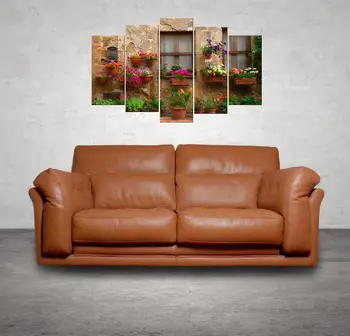 

Flower Scenic 5 Piece Mdf Table