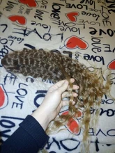 Ídolo de moda suelta el pelo de la onda profunda mechones extensiones de cabello Ombre mechones 28-32 pulgadas 120g Super largo pelo sintético del pelo rizado del pelo de la onda