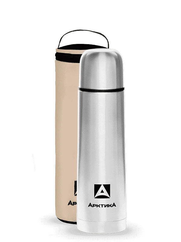 Thermos with a narrow throat classic 101-500A in a case Arctic