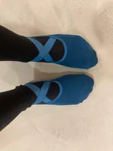 Vendaje Yoga calcetines Anti-deslizamiento rápido seca deportes de las señoras medias de Ballet calcetín de baile zapatillas para las mujeres calcetines de algodón