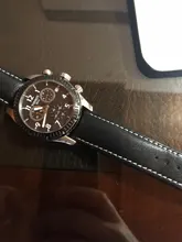 REMZEIM-Correa de reloj de cuero Calfskin, banda de muñeca de Material suave de 18mm, 20mm, 22mm y 24mm con hebilla de acero inoxidable plateada