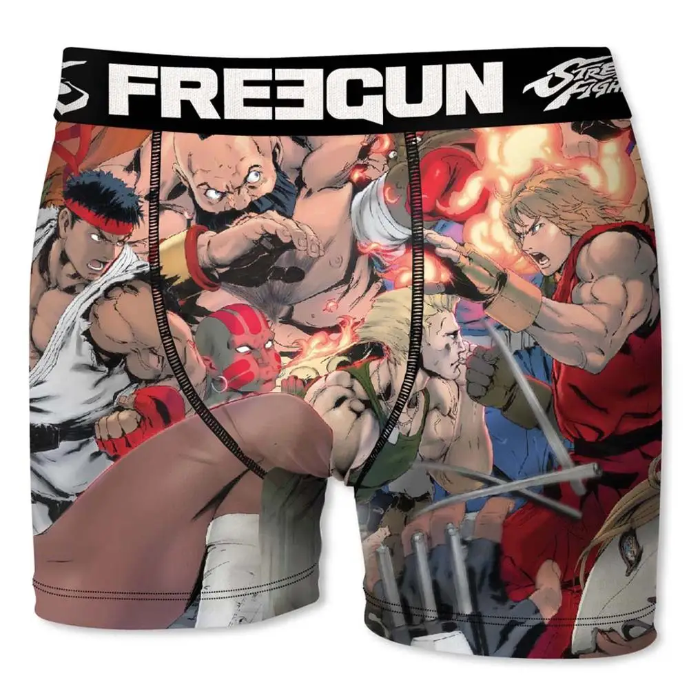 Трусы-боксеры FREEGUN STREET FIGHTER - Цвет: T1005-1