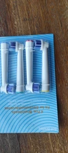 Recambios cepillos dientes oral b, cabezas de cepillo de dientes para Oral B eléctrico Advance Pro salud triunfo 3D Excel vitalidad 4 Uds