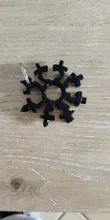 Copo de nieve multiherramienta 16-en-1 nieve Multi-herramienta destornillador bicicleta herramientas llavero bolsa etiqueta M4 M5 M6 llave hexagonal clave abrelatas de botella