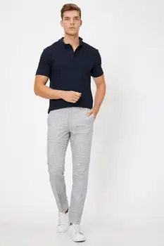 

Koton Male Gray Pattern Jean 0 YAM41169BW