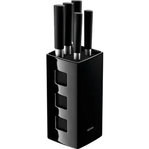 

Set of 5 kitchen knives with universal ceramic block nadoba Keiko (722920)