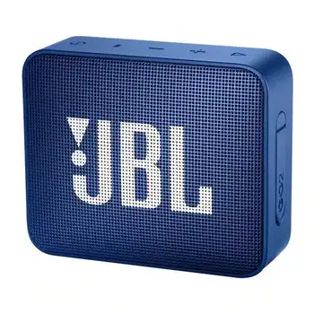 

Bluetooth speaker jbl go 2 blue - 3w-bt4.1-inlet 3.5mm - ipx7 resist. Water-built-in rechargeable battery-function handsfree