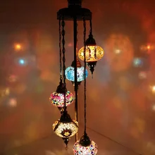 Турецкая мозаика ручной работы, Турецкая мозаичная люстра