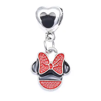 

Angemiel Cute Mouse Red Kurdalye Charm