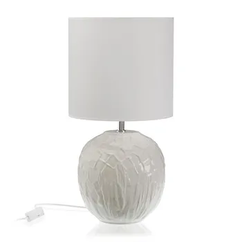 

Desk Lamp Ceramic Textile (25 x 51 x 25 cm)