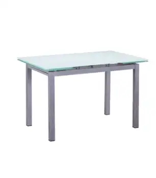 

Dining table rectangular Dario extendable Crystal