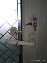 Cerradura de puerta de aleación de aluminio para niños, límite de ventana, seguridad, seguridad