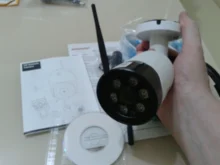 Cámara IP HD 1080P 5MP para exteriores, inalámbrica, Onvif, visión nocturna a todo Color, CCTV, cámara de seguridad tipo bala, ranura para tarjeta TF, APP CamHi