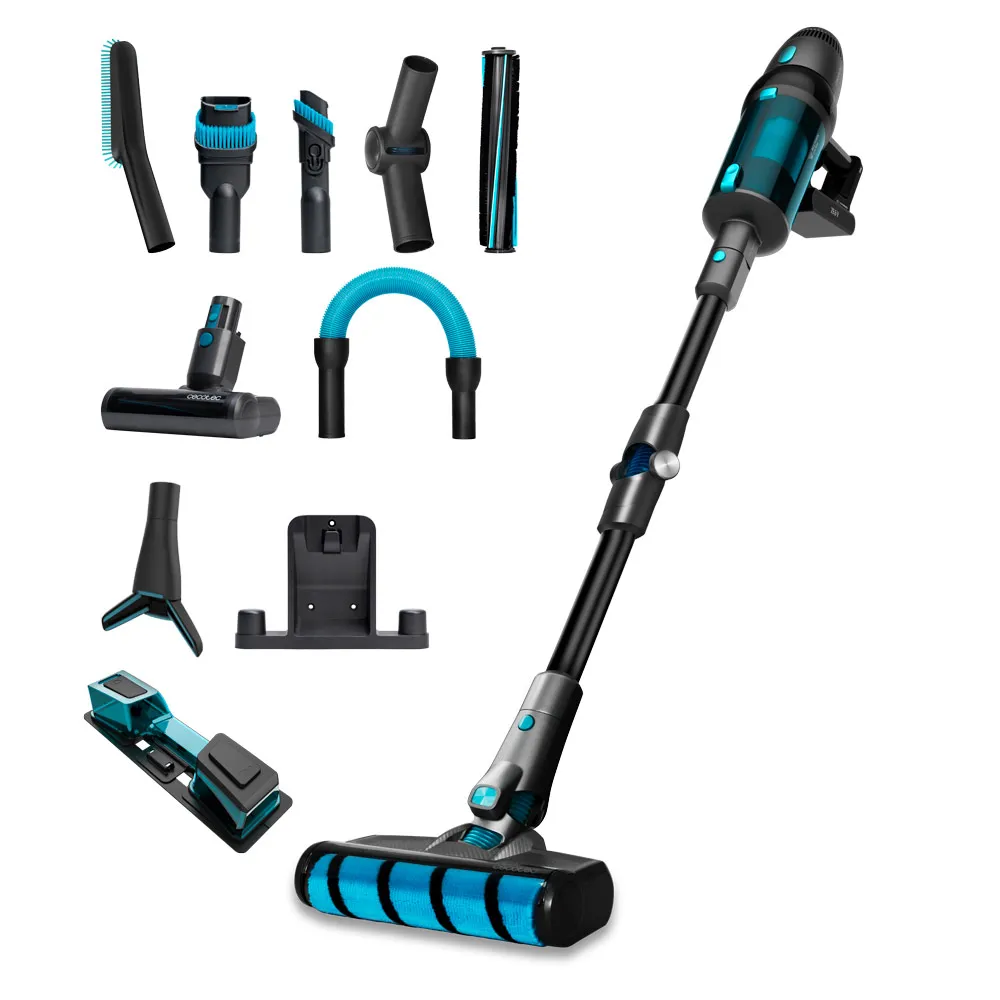 Cecotec Digital Vertical vacuum cleaner Conga RockStar 1200 X-Treme. No  Cables, 3 in 1, 430 W, 24 kPa, auto mode, 65 min autonomy - AliExpress