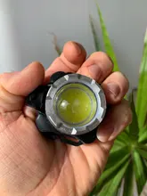 Headlamp Mini Flashlight Torch-Head Usb Rechargeable Portable Have-Battery-Red/white