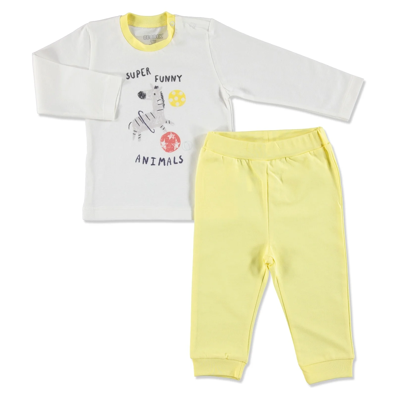 

ebebek Bebbek Summer Baby Boy Super Sweatshirt Pant 2 pcs Set