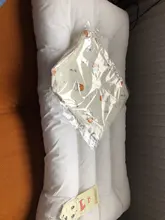 4 colores de algodón de dibujos animados niños almohada suave lavable bebé cabeza de dormir cojín largo rectángulo niño almohada reposacabezas portátil