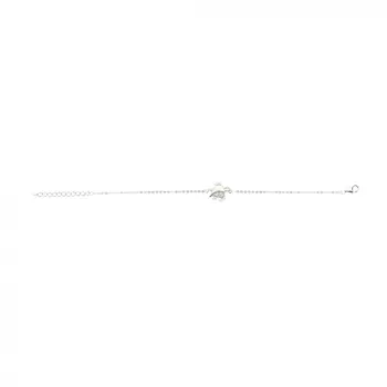 

Dainty Minimal Pearl Turtle 18 CM Bracelet 925 Sterling Silver