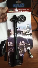 Bike Fork Air-Shock-Pump High-Pressure Mountain-Bicycle Rear-Suspension 300psi GIYO Lever--Gauge