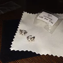 XIYANIKE-pendientes de plata de primera ley con forma de hoja para mujer, aretes pequeños, plata esterlina 925, Circonia cúbica, zirconia, circonita, zirconita, ajustable, hecho a mano