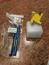 Juego de brocas de vidrio multiusos, accesorio de bricolaje multifuncional de 3 4 5 6 8 10 y 12mm punta triángulo, perfora baldosas de cerámica, ladrillos, hormigón, acero inoxidable, metal o madera 02075