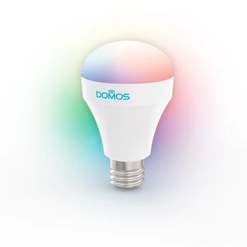 

Domes Bulb Led colors wifi, Bulb with RGB color and intesidad configurable with the phone. Smart Home