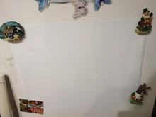 Pizarra blanca magnética de tamaño A3, pegatina de nevera, pizarra blanca de borrado en seco, pizarra escolar, casa Oficina cocina, tablero de mensajes, regalo, 1 bolígrafo negro