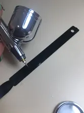 Pistola pulverizadora de aerógrafo de doble acción con alimentación por gravedad, 0,2 MM, de gatillo para pistola pulverizadora arte, artesanía, modelo, pintura, pulverización, Hobby, 0,2 MM