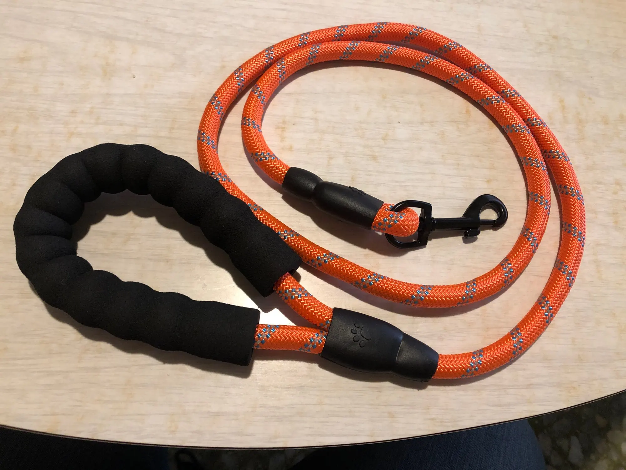 Climbing Rope Dog Leash | Carabiner Dog Lead photo review