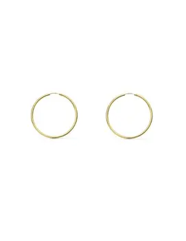 

Gold Woman earrings Hoops plain 18x1,5mm